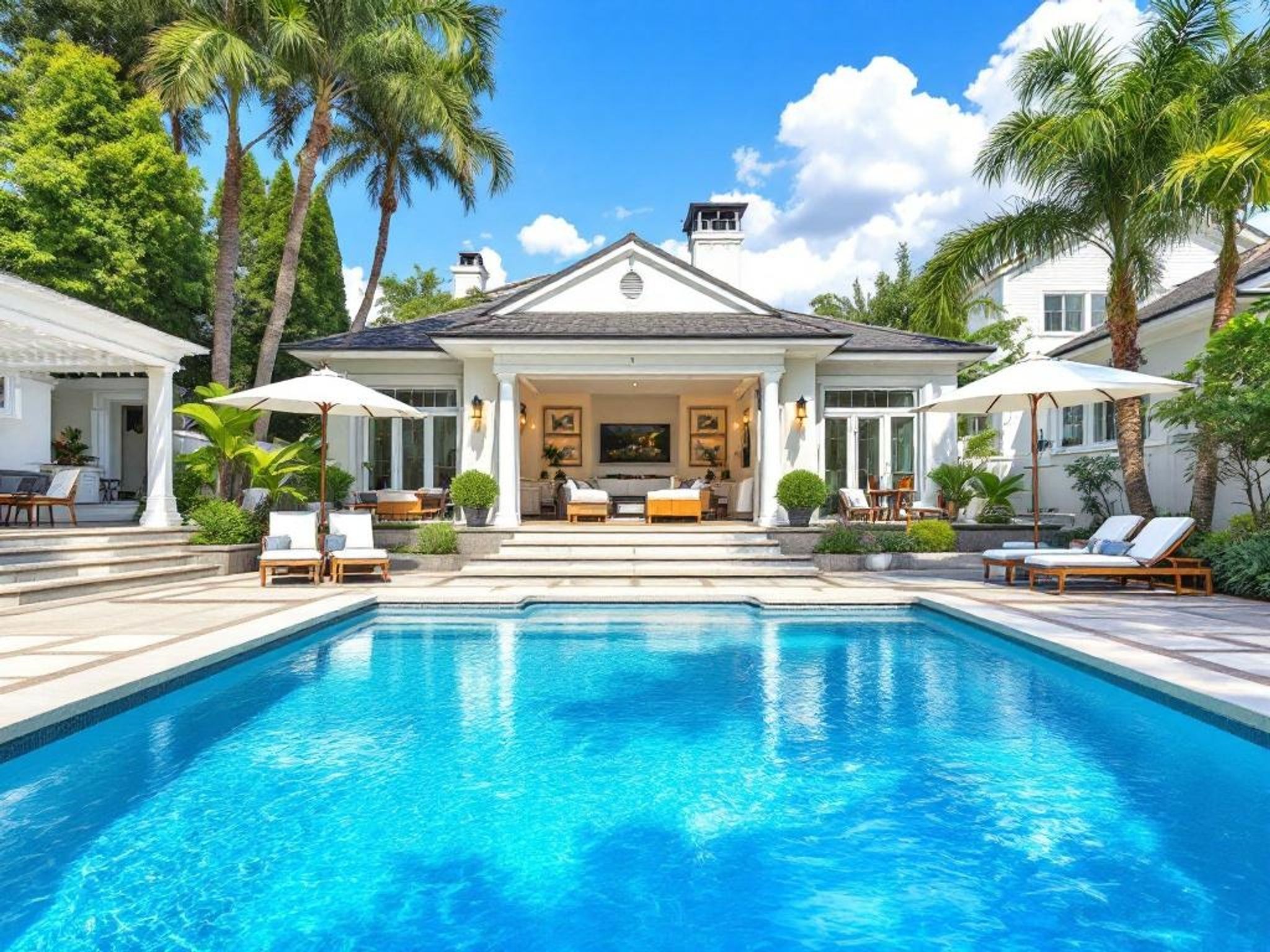 luxury-backyard-pool-patio-outdoor-living-space-summer